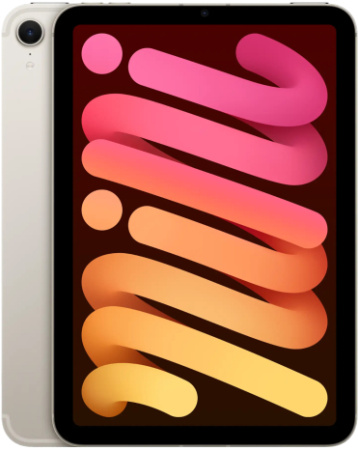 Apple iPad mini (2024) Wi-Fi+Cellular 512 ГБ, «сияющая звезда»