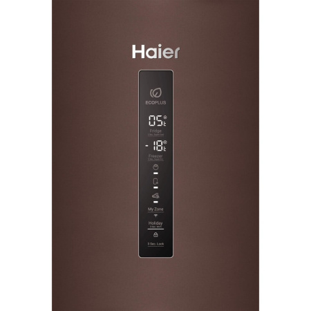 Холодильник с морозильником Haier C4F740CLBGU1