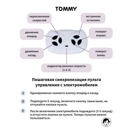 Электромобиль TOMMY Mercedes G63 AMG MB-5 черный