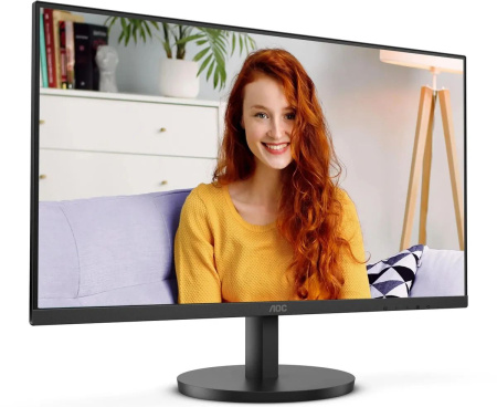 Монитор 27" AOC Basic-Line U27B3M Black  VA, 3840x2160, черный