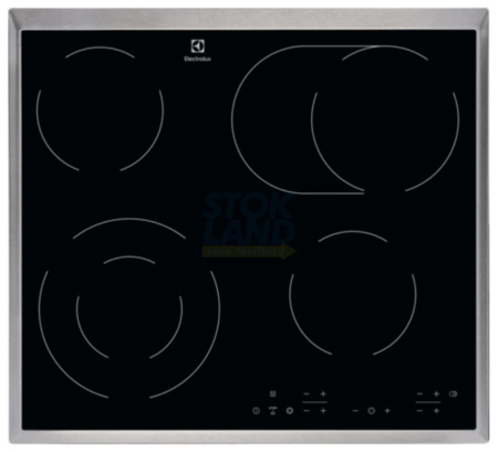 Варочная панель электрическая Electrolux EHF6346XOK, черный
