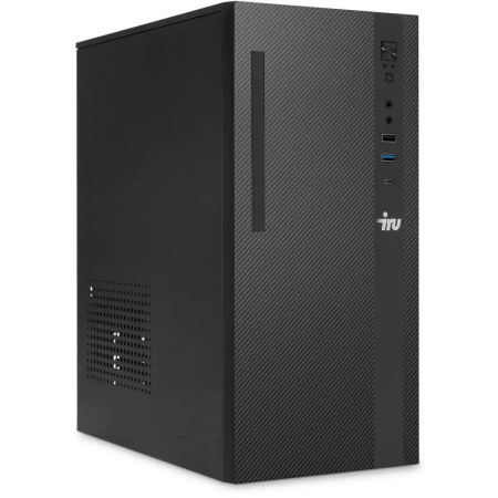 Системный блок iRU 310SC MT, Intel Core i3-12100 / 8 ГБ DDR4 / 256 ГБ SSD / Intel UHD Graphics / Windows 11 Pro, черный (2059344)