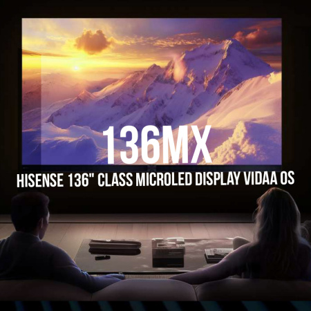 Телевизор Hisense 136" Class MicroLED Display (136MX)