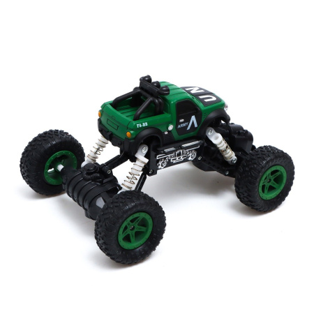 Джип радиоуправляемый «Армия», работает от аккумулятора, цвет зелёный Джип радиоуправляемый «Армия», работает от аккумулятора, цвет зелёный