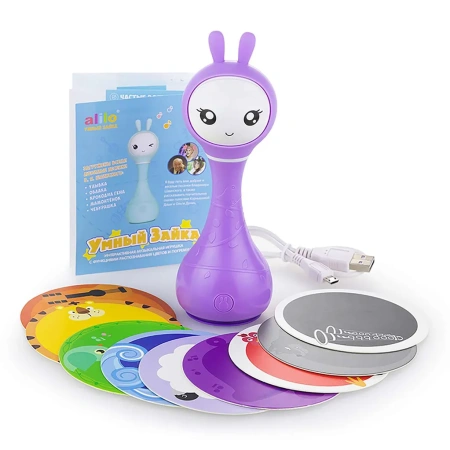 Игрушка alilo Умный зайка R1 Фиолетовый 60906 Игрушка alilo Умный зайка R1 Фиолетовый 60906