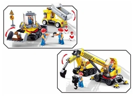 Конструктор SLUBAN Строительный M38-B0810