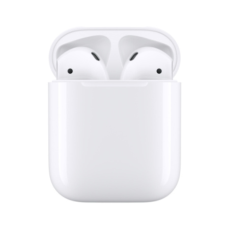 Беспроводные наушники Apple AirPods 2 с зарядным футляром