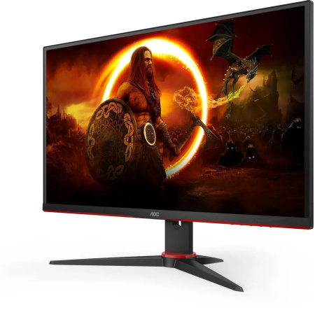 Монитор AOC 27" Gaming 27G2ZNE FHD VA LED черный/красный