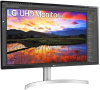 Монитор LG 31.5" 32UN650K-W 4K IPS LED серебристый/чёрный