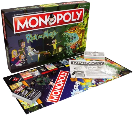 Настольная игра Монополия. Рик и Морти