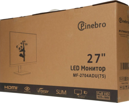 Монитор Pinebro 27" MF-2704ADU FHD IPS LED черный Монитор Pinebro 27" MF-2704ADU FHD IPS LED черный