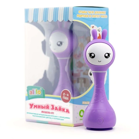 Игрушка alilo Умный зайка R1 Фиолетовый 60906 Игрушка alilo Умный зайка R1 Фиолетовый 60906