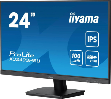 Монитор Iiyama 23.8" ProLite XU2493HSU-B6 FHD IPS LED черный