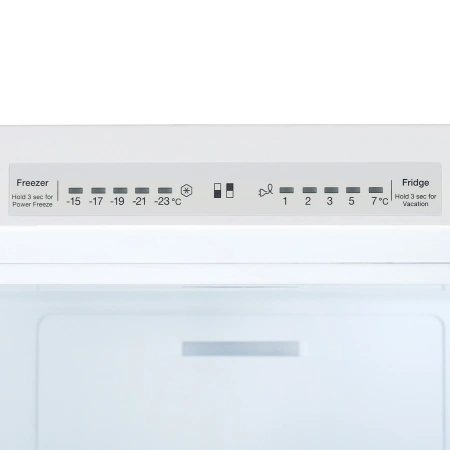 Холодильник с морозильником Samsung RB30A30N0WW/WT