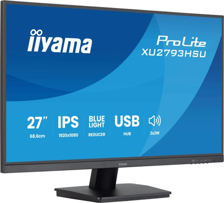 Монитор Iiyama 27" ProLite XU2793HSU-B7 FHD IPS LED черный