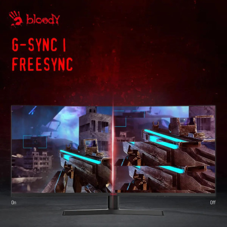 Монитор Bloody 34" MN340W UWQHD VA LED черный