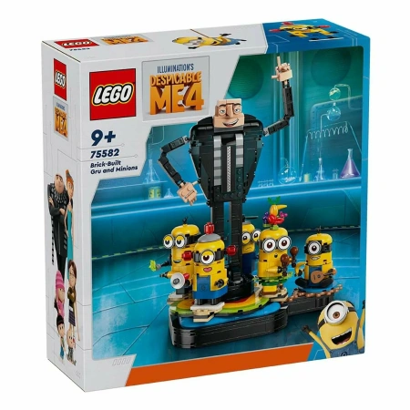 LEGO Despicable Me 4 75582 Brick-Built Gru and Minions