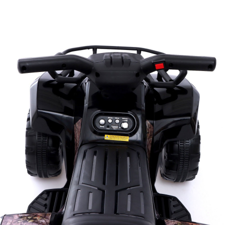 Электромобиль «Квадроцикл», цвет чёрный
