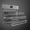 Компактный духовой шкаф с пароваркой Smeg SO4302S3X