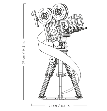 Конструктор LEGO 43230 Walt Disney Tribute Camera