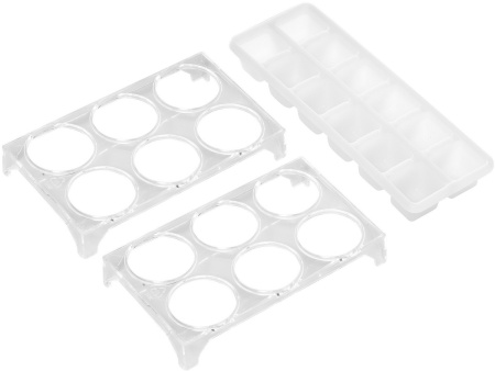 Двухкамерный холодильник Maunfeld MFF195NFIW10