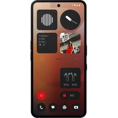 Смартфон Nothing Phone (3a) 12/256GB Black (Черный)
