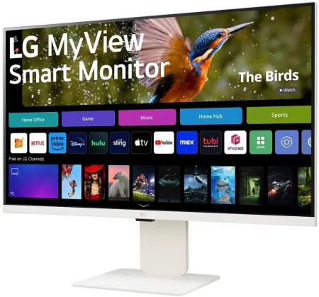 Монитор LG 31.5" 32SR85U-W белый IPS LED Монитор LG 31.5" 32SR85U-W белый IPS LED