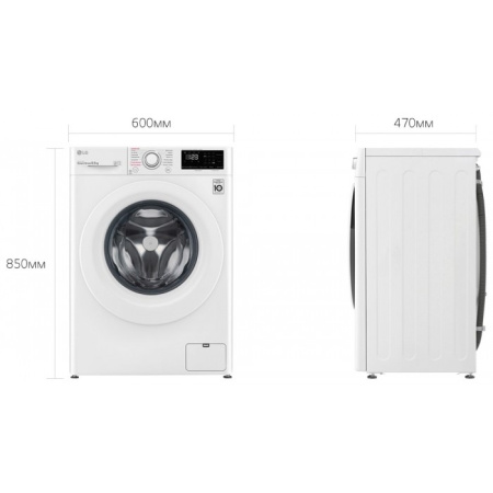 Стиральная машина LG F2V3PS6W Стиральная машина LG F2V3PS6W