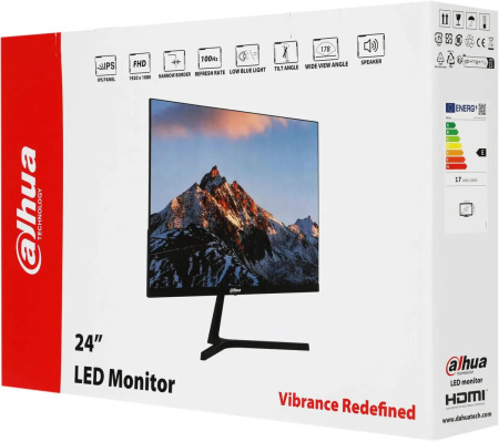 Монитор Dahua 23.8" DHI-LM24-B201S FHD IPS LED черный Монитор Dahua 23.8" DHI-LM24-B201S FHD IPS LED черный