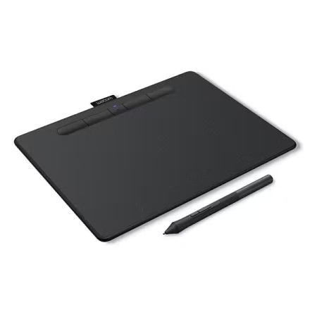 Графический планшет Wacom Intuos M Bluetooth, черный (CTL-6100WLK-N)