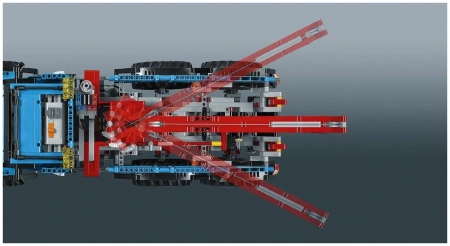 Конструктор LEGO Technic 42070 Эвакуатор-внедорожник 6х6 Конструктор LEGO Technic 42070 Эвакуатор-внедорожник 6х6