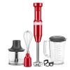 Погружной блендер KitchenAid  5KHBV83EER красный
