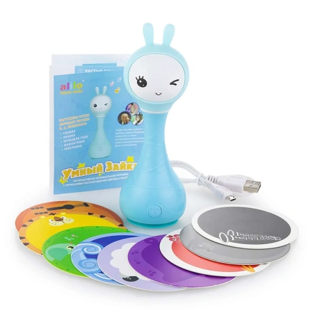Игрушка alilo Умный зайка R1 Синий 60905