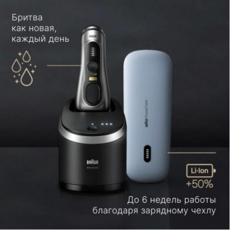 Электрическая бритва Braun S9 Pro+ 9575cc SmartCare, PowerCase Электрическая бритва Braun S9 Pro+ 9575cc SmartCare, PowerCase