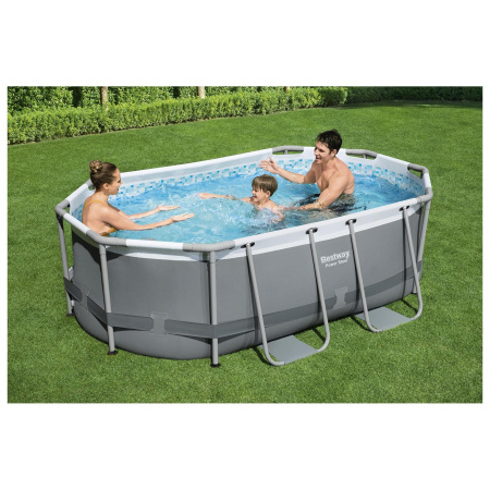 Бассейн каркасный Bestway, 305×200×84 см, фильтр-насос, диспенсер, 5614А Бассейн каркасный Bestway, 305×200×84 см, фильтр-насос, диспенсер, 5614А