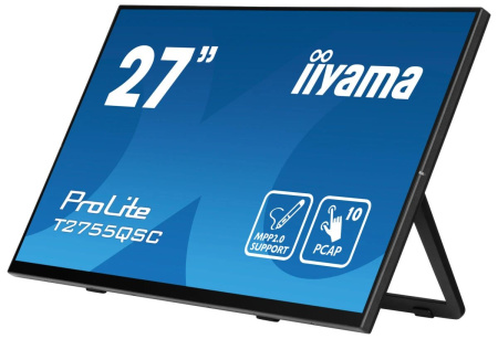Монитор Iiyama 27" ProLite T2755QSC-B1 черный IPS LED Монитор Iiyama 27" ProLite T2755QSC-B1 черный IPS LED