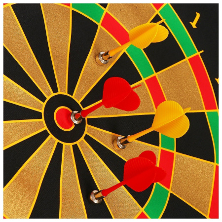 Дартс с магнитным полотном ONLYTOP, 55 х 46 см Дартс с магнитным полотном ONLYTOP, 55 х 46 см