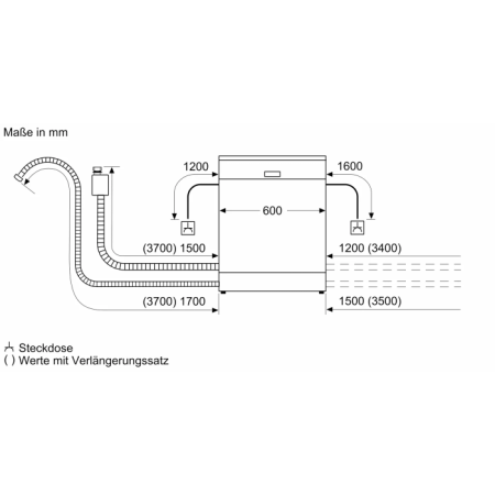 Встраиваемая посудомоечная машина Neff S155ECX15E