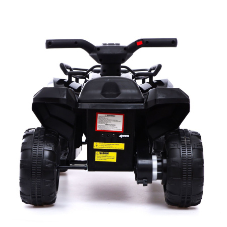 Электромобиль «Квадроцикл», цвет чёрный