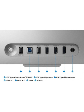 Монитор Samsung S27FG900XI 27", 3840x2160, IPS, 165Hz, HDMIx2+DP, silver