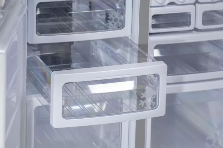 Холодильник трехкамерный Sharp SJ-GX98PWH Hybrid Cooling Холодильник трехкамерный Sharp SJ-GX98PWH Hybrid Cooling
