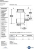 Бытовой измельчитель In Sink Erator ISE EVOLUTION 100 Бытовой измельчитель In Sink Erator ISE EVOLUTION 100