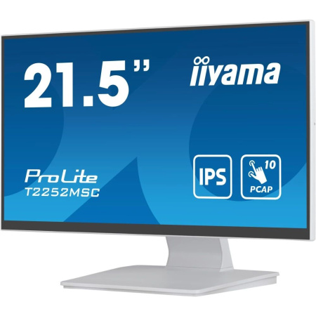 Монитор Iiyama 21.5" ProLite T2252MSC-W2 FHD IPS LED белый