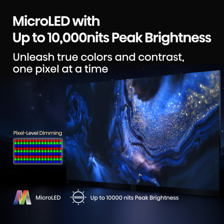 Телевизор Hisense 136" Class MicroLED Display (136MX)