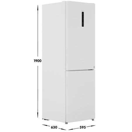 Холодильник с морозильником Haier CEF536CWG