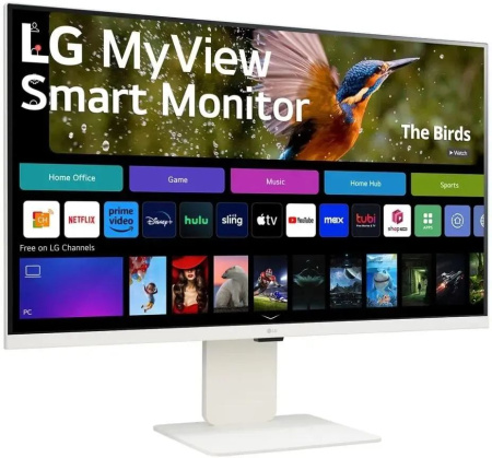 Монитор LG 31.5" 32SR85U-W белый IPS LED Монитор LG 31.5" 32SR85U-W белый IPS LED