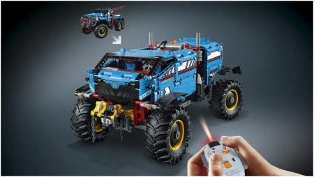Конструктор LEGO Technic 42070 Эвакуатор-внедорожник 6х6 Конструктор LEGO Technic 42070 Эвакуатор-внедорожник 6х6