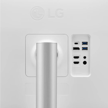 Монитор LG 27" UltraFine 27UP850K-W 3840x2160 IPS LED серебристый