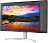 Монитор LG 31.5" 32UN650K-W 4K IPS LED серебристый/чёрный
