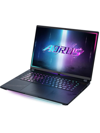 Ноутбук Gigabyte AORUS MASTER 16 AM6H, 16" (2560x1600) OLED 240 Гц/Intel Core Ultra 9 275HX/32 ГБ DDR5/1024 ГБ SSD/NVIDIA GeForce RTX 5090 для ноутбуков (24 Гб)/Windows 11 Pro, Черный (BZHC6KZE64SP)